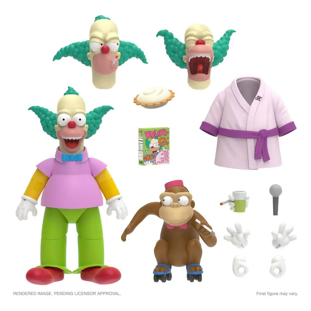 The Simpsons Ultimates akcijska figura Krusty the Clown 18 cm fotografija proizvoda