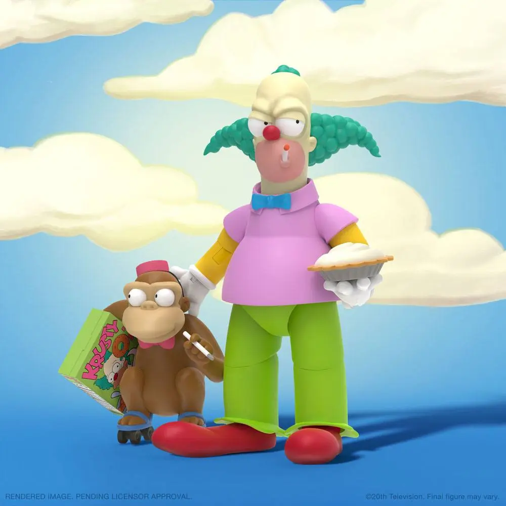 The Simpsons Ultimates akcijska figura Krusty the Clown 18 cm fotografija proizvoda
