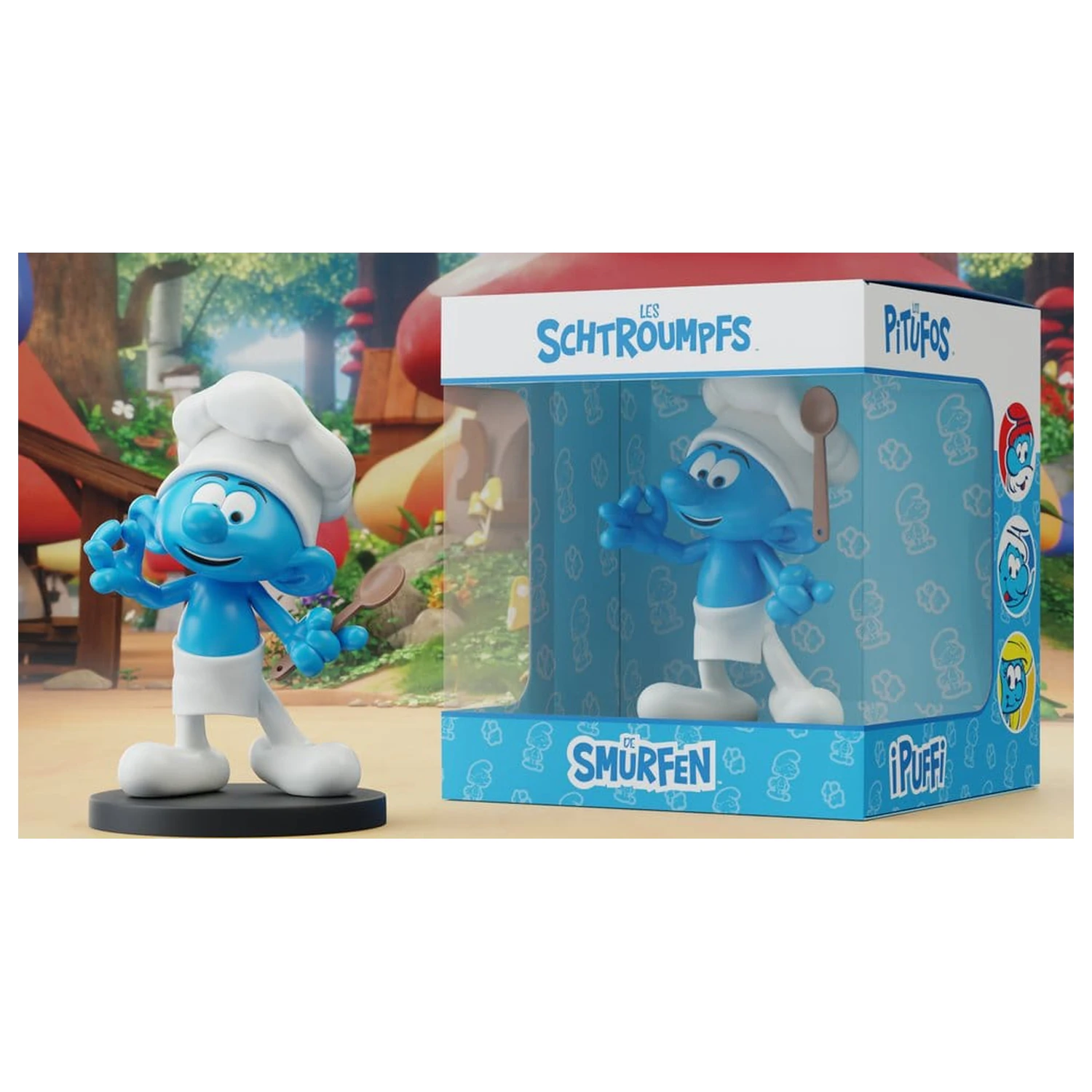 The Smurfs kip Chef Štrumpf 12 cm fotografija proizvoda