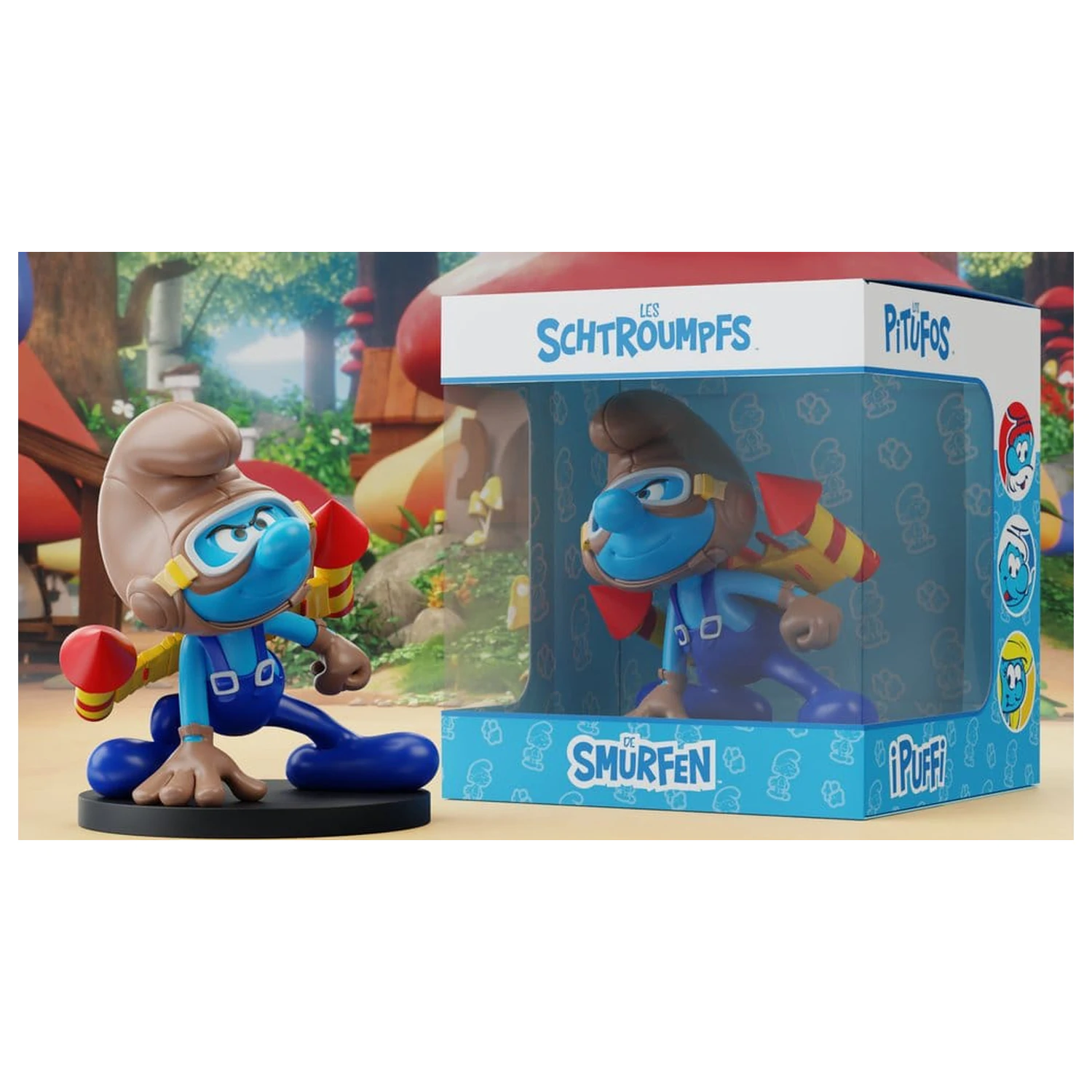 The Smurfs Kip Jetpack Smurf 10 cm fotografija proizvoda