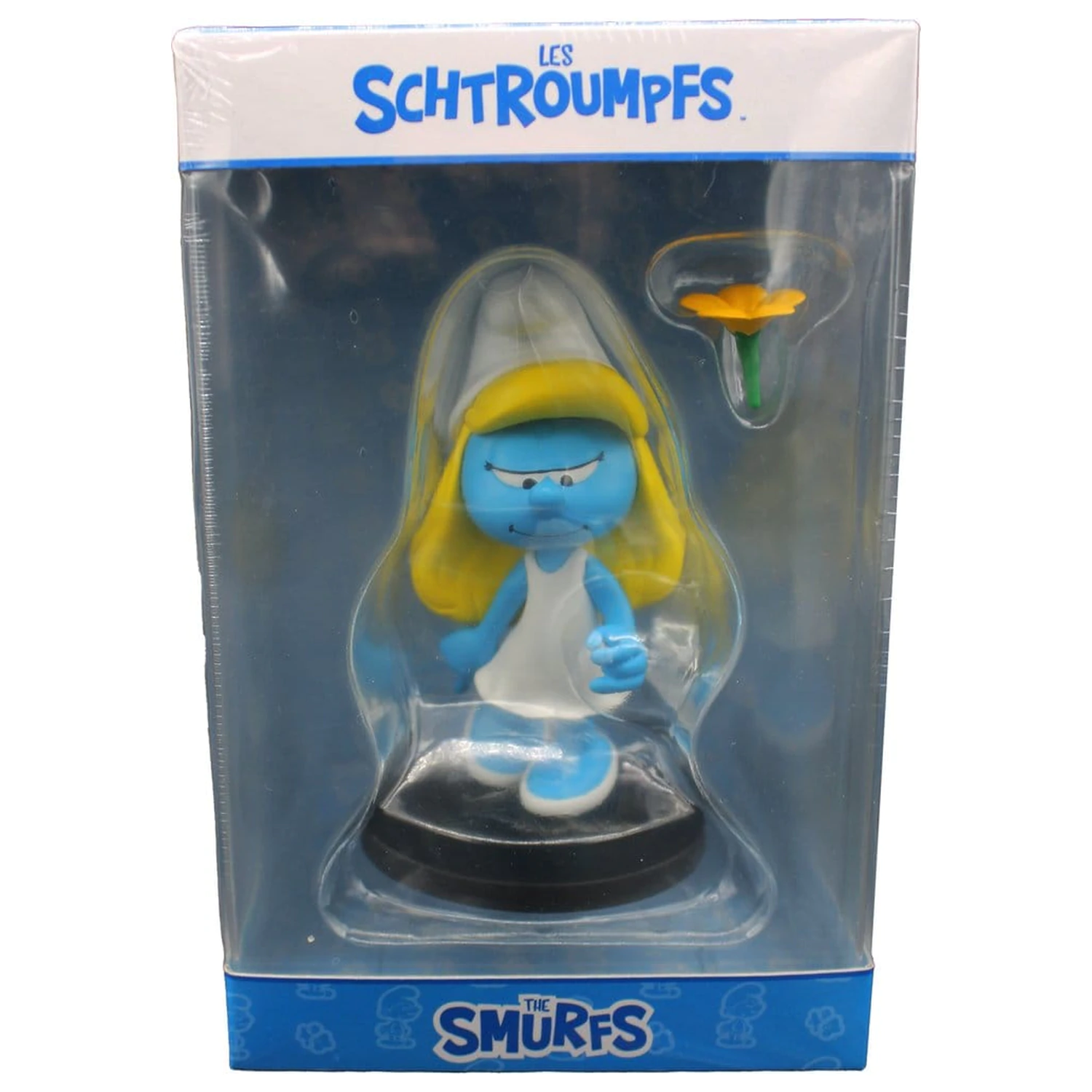 The Smurfs kip Štrumpfeta s cvijetom 12 cm fotografija proizvoda