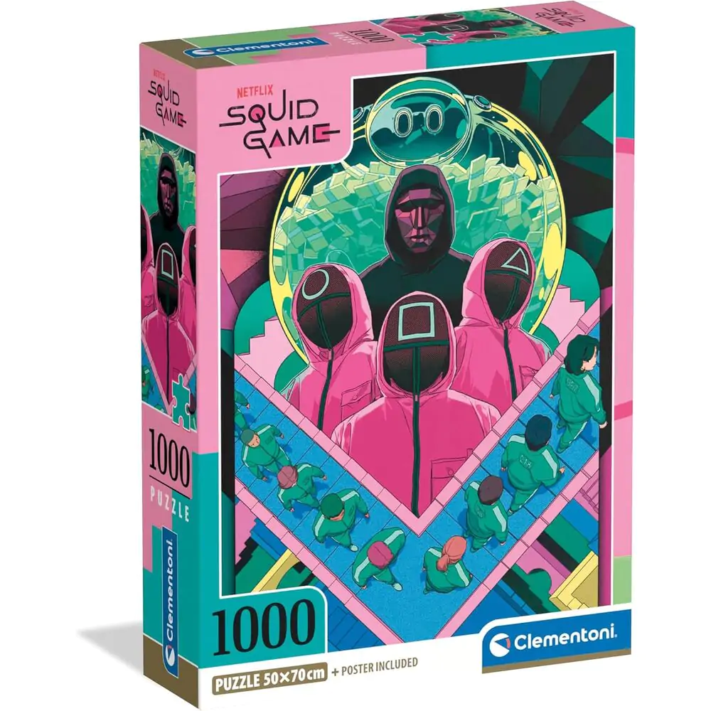 The Squid Game 2 puzzle 1000 komada fotografija proizvoda