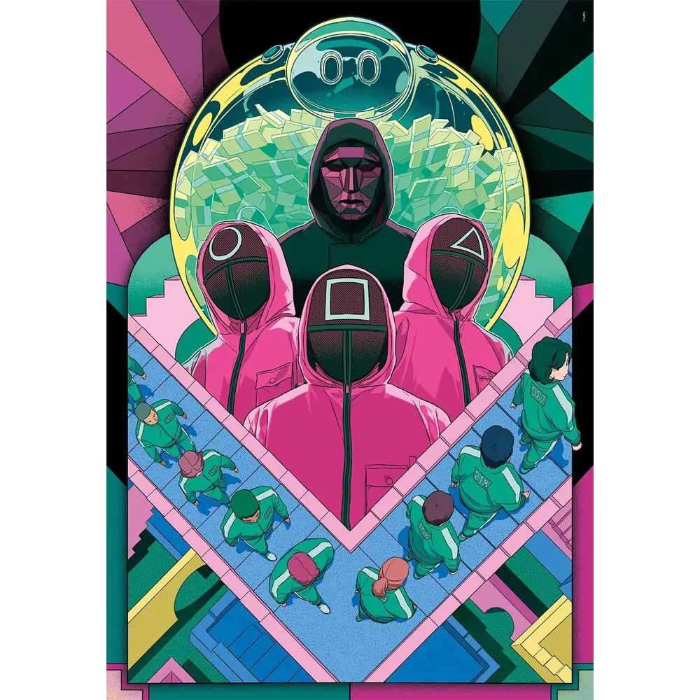 The Squid Game 2 puzzle 1000 komada fotografija proizvoda