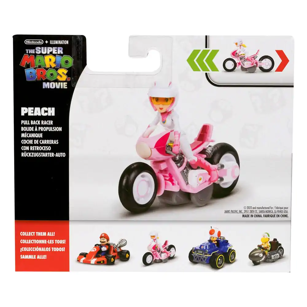 The Super Mario Bros. Movie akcijska figura Peach s Racer 13 cm fotografija proizvoda