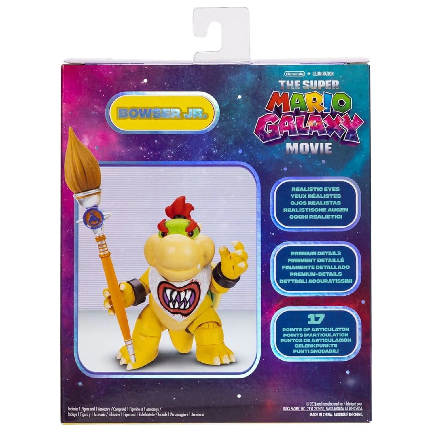 The Super Mario Galaxy Movie figura Bowser Jr. 13 cm fotografija proizvoda
