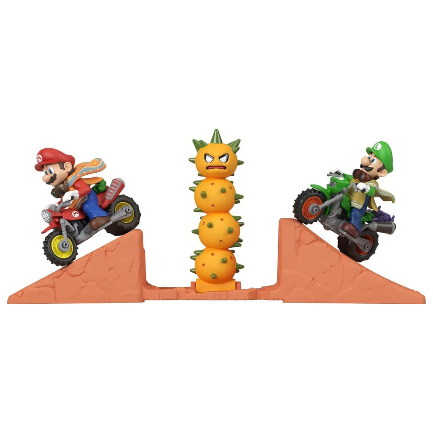 The Super Mario Galaxy Movie Hot Wheels Playset Mario & Luigi Desert Jump fotografija proizvoda