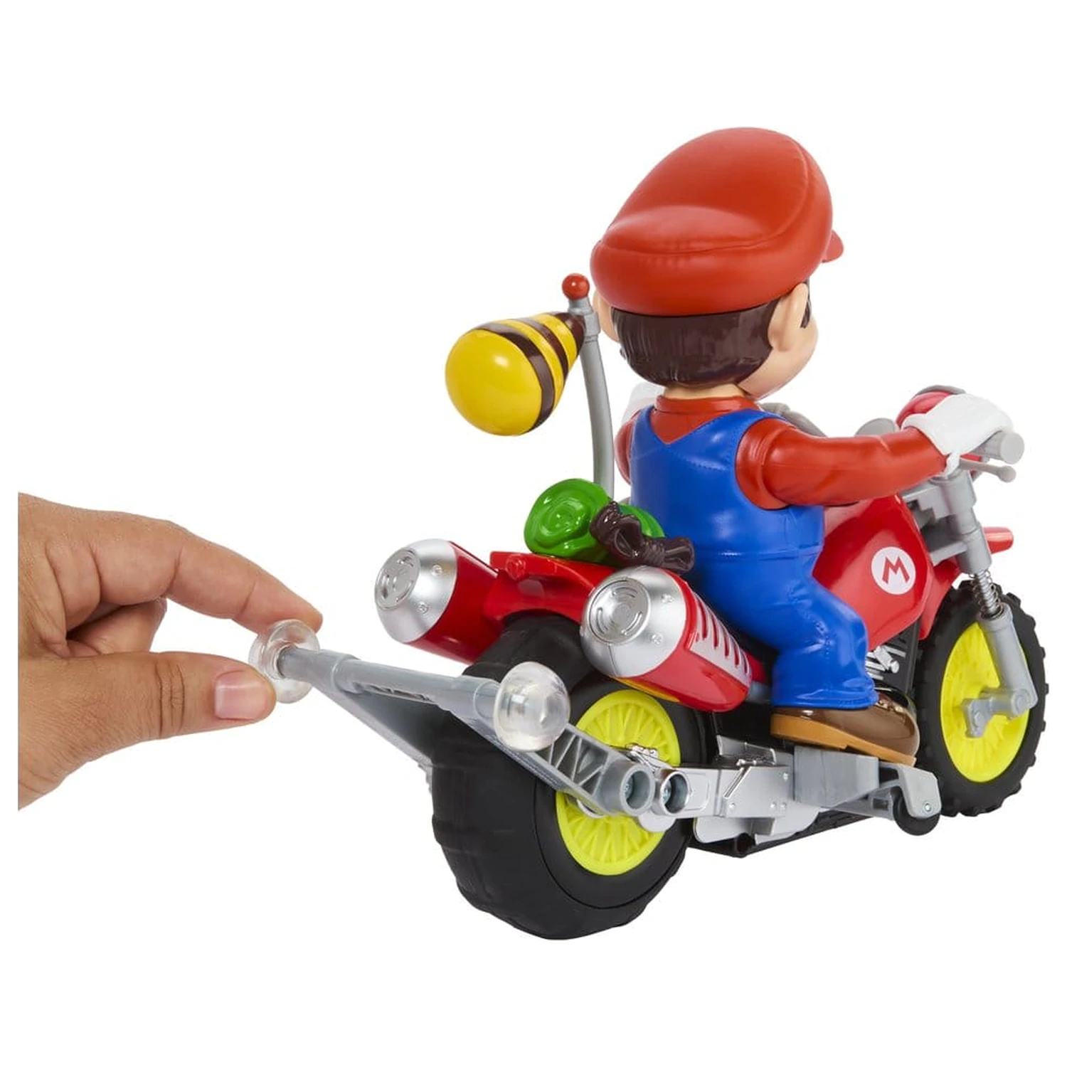 The Super Mario Galaxy Movie Hot Wheels RC Vozilo Mario Wheelie Motocross fotografija proizvoda