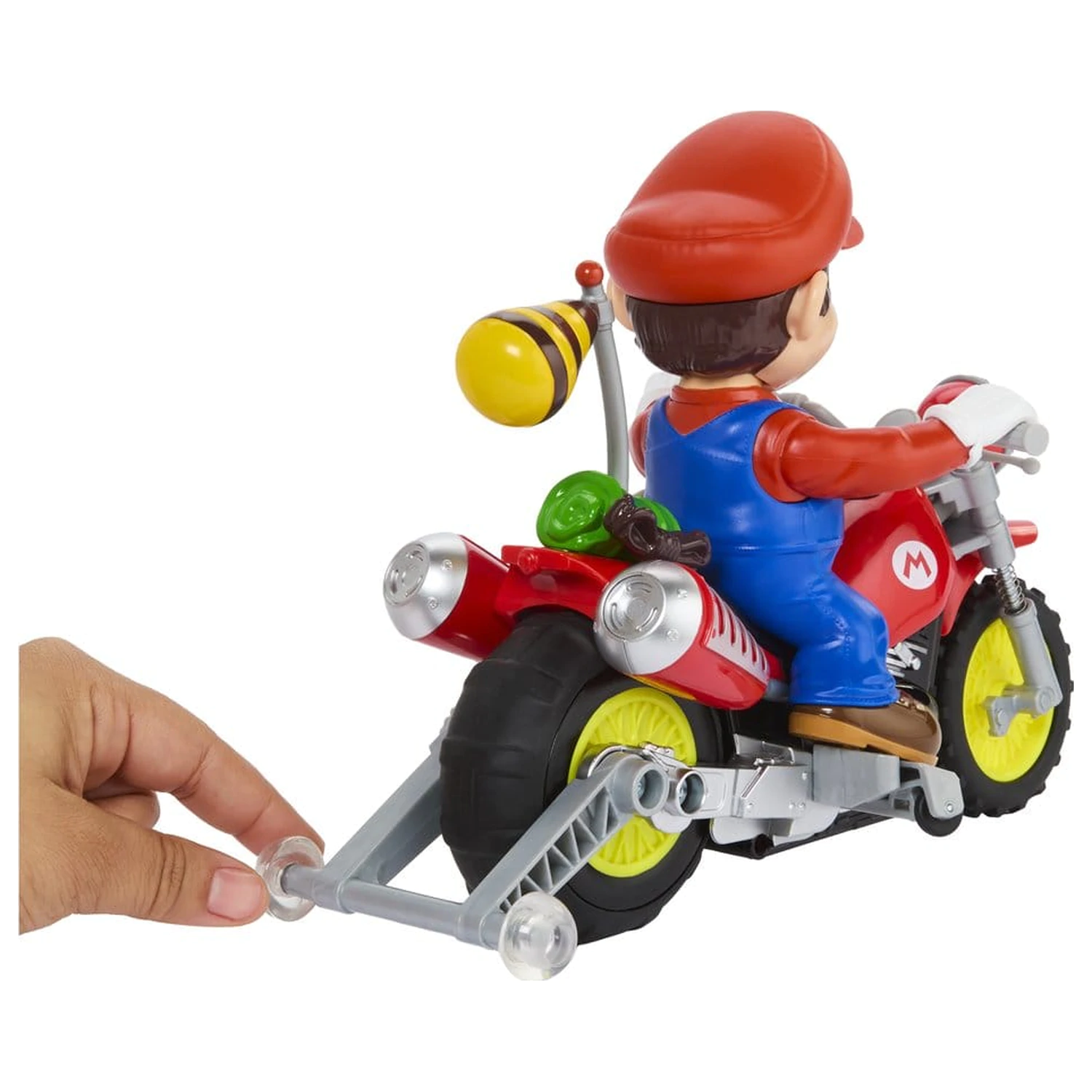 The Super Mario Galaxy Movie Hot Wheels RC Vozilo Mario Wheelie Motocross fotografija proizvoda