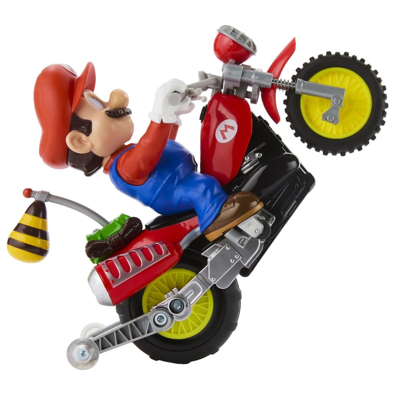 The Super Mario Galaxy Movie Hot Wheels RC Vozilo Mario Wheelie Motocross fotografija proizvoda