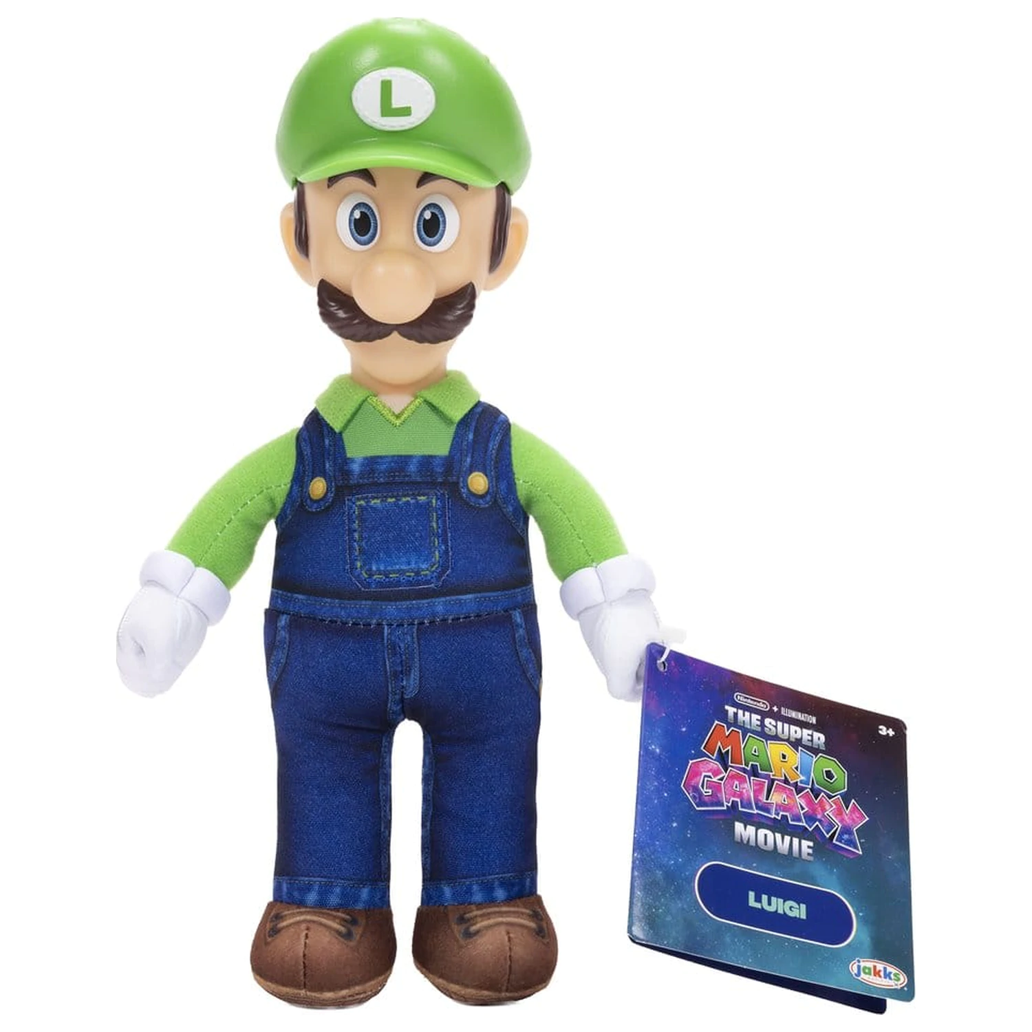 The Super Mario Galaxy Movie plišana figura Luigi 23 cm fotografija proizvoda
