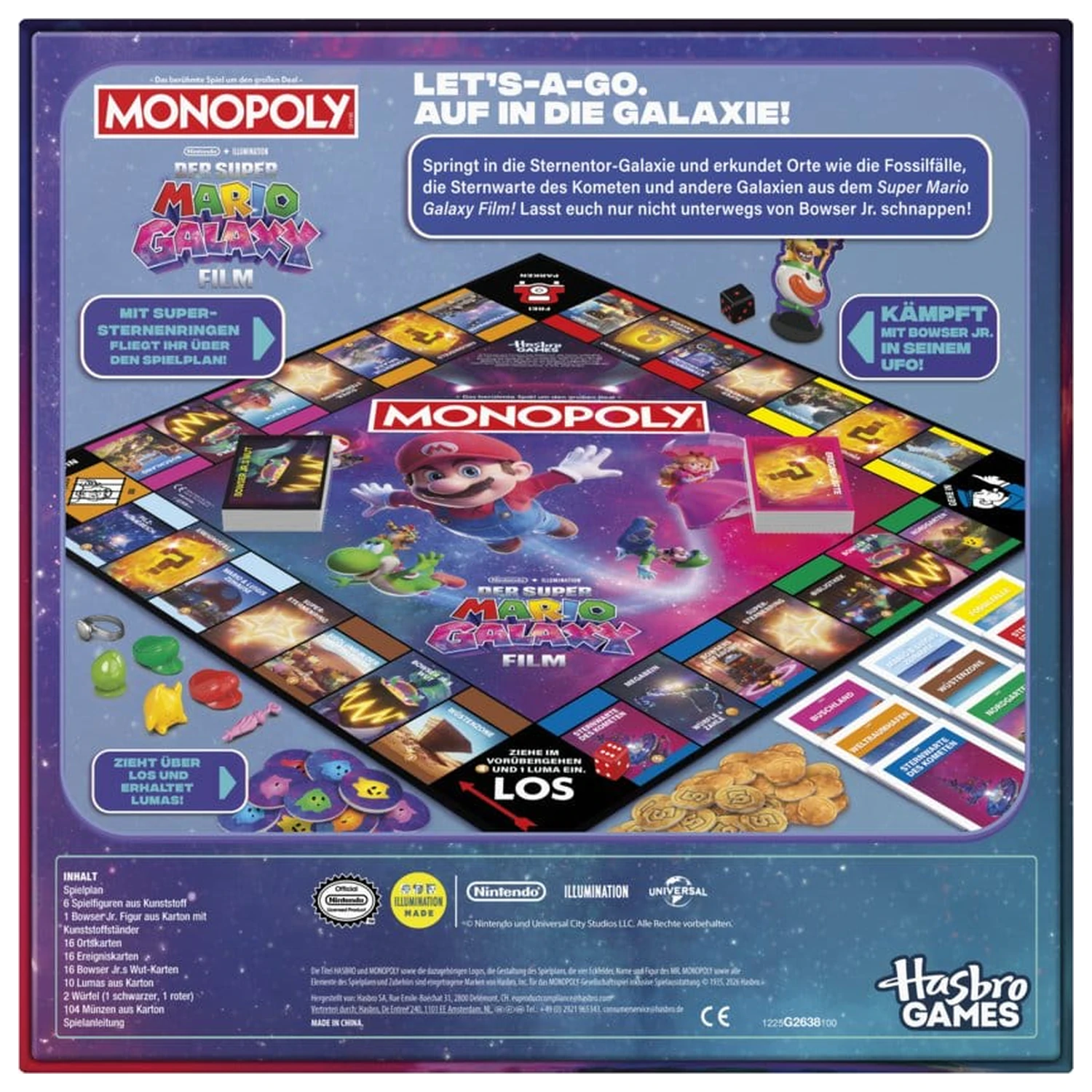 The Super Mario Galaxy Movie Monopoly Društvena igra *Njemačka verzija* fotografija proizvoda