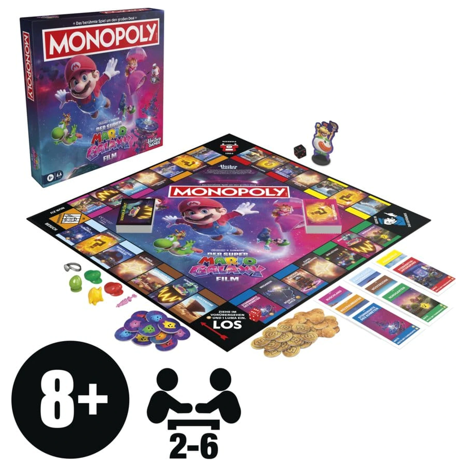 The Super Mario Galaxy Movie Monopoly Društvena igra *Njemačka verzija* fotografija proizvoda