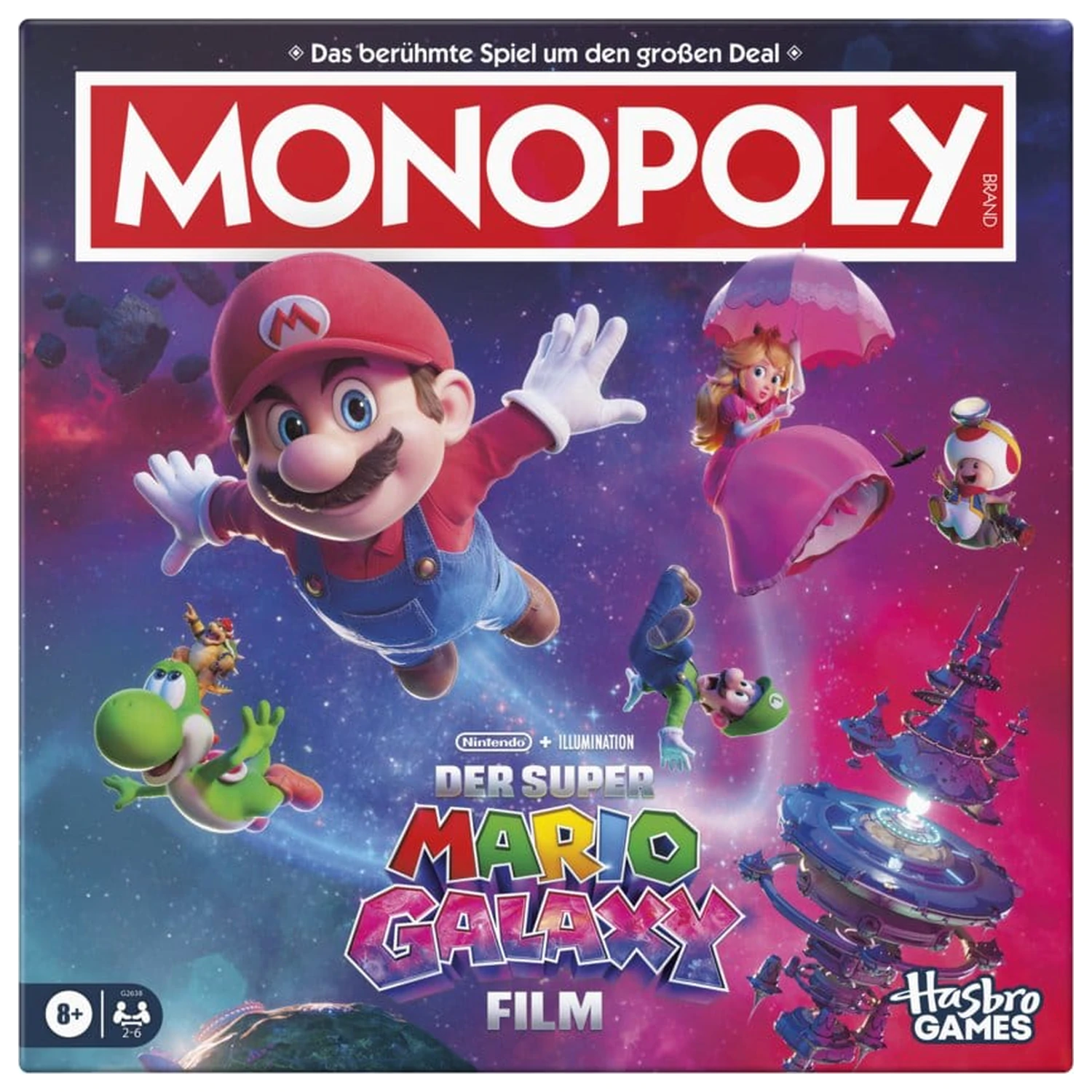 The Super Mario Galaxy Movie Monopoly Društvena igra *Njemačka verzija* fotografija proizvoda