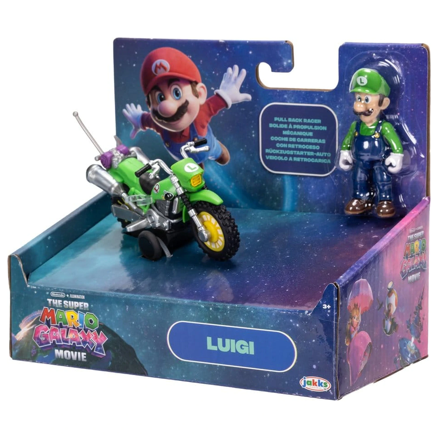 Super Mario figura i motocikl igračka - Luigi fotografija proizvoda