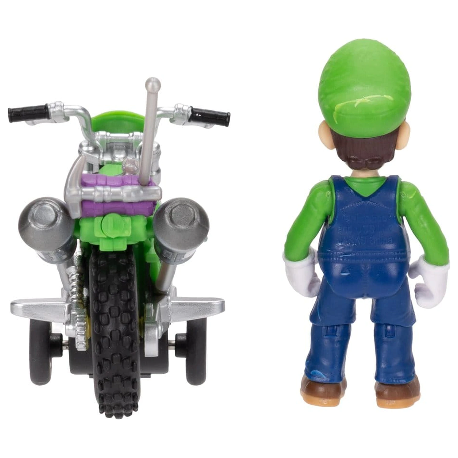 Super Mario figura i motocikl igračka - Luigi fotografija proizvoda