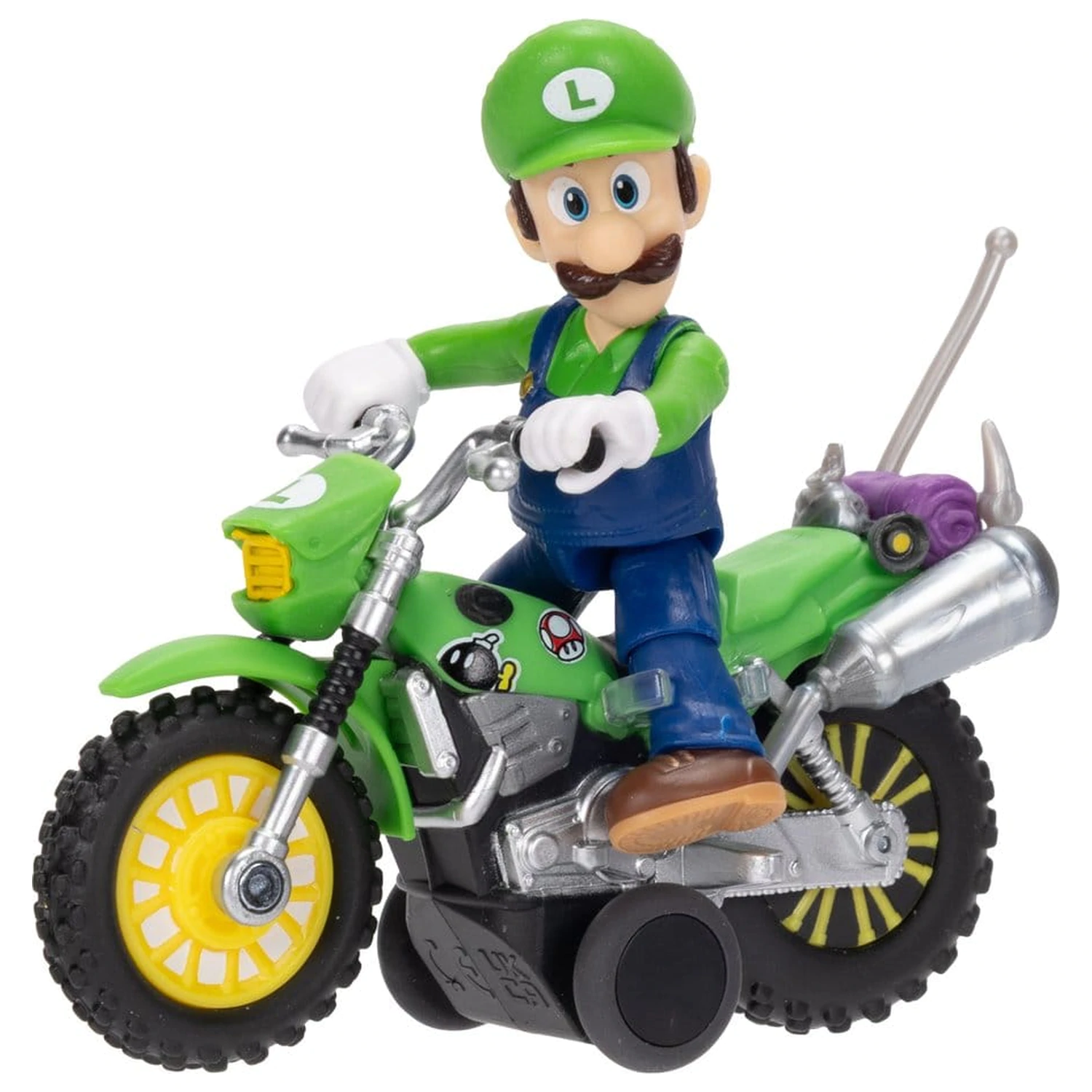 Super Mario figura i motocikl igračka - Luigi fotografija proizvoda