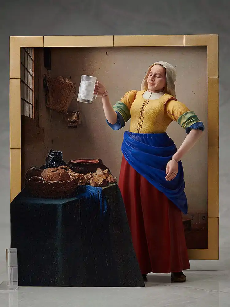 The Table Museum Figma akcijska figura The Milkmaid by Vermeer 14 cm fotografija proizvoda