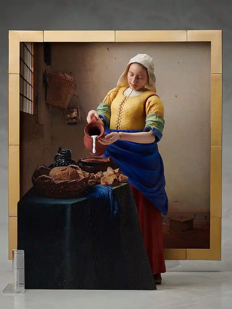 The Table Museum Figma akcijska figura The Milkmaid by Vermeer 14 cm fotografija proizvoda