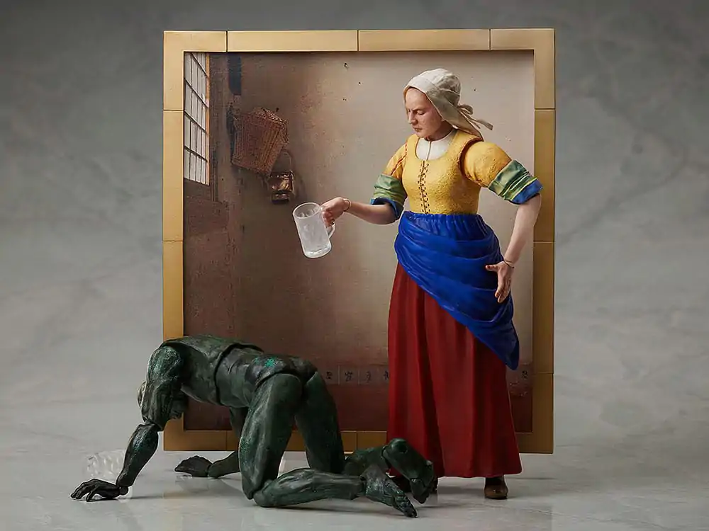 The Table Museum Figma akcijska figura The Milkmaid by Vermeer 14 cm fotografija proizvoda