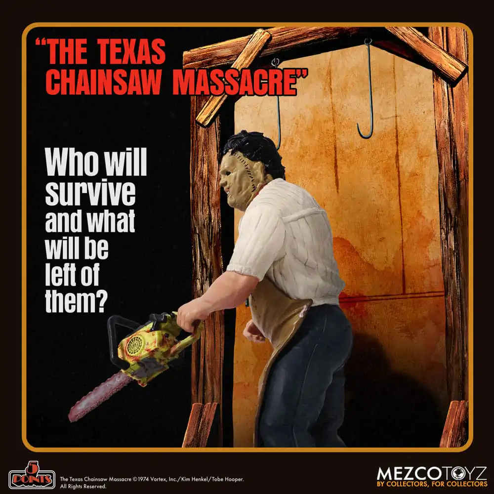 The Texas Chain Saw Massacre (1974) 5 Points akcijska figura Leatherface 10 cm fotografija proizvoda