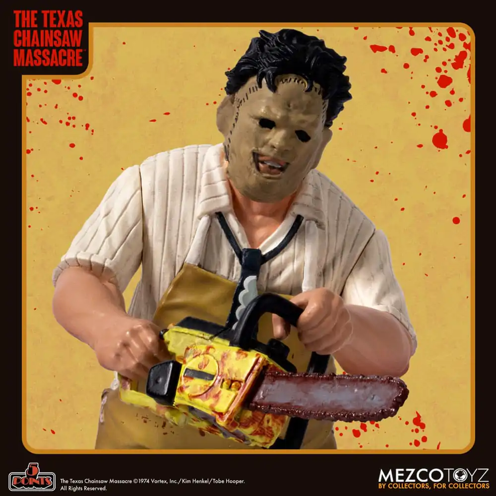 The Texas Chain Saw Massacre (1974) 5 Points akcijska figura Leatherface 10 cm fotografija proizvoda