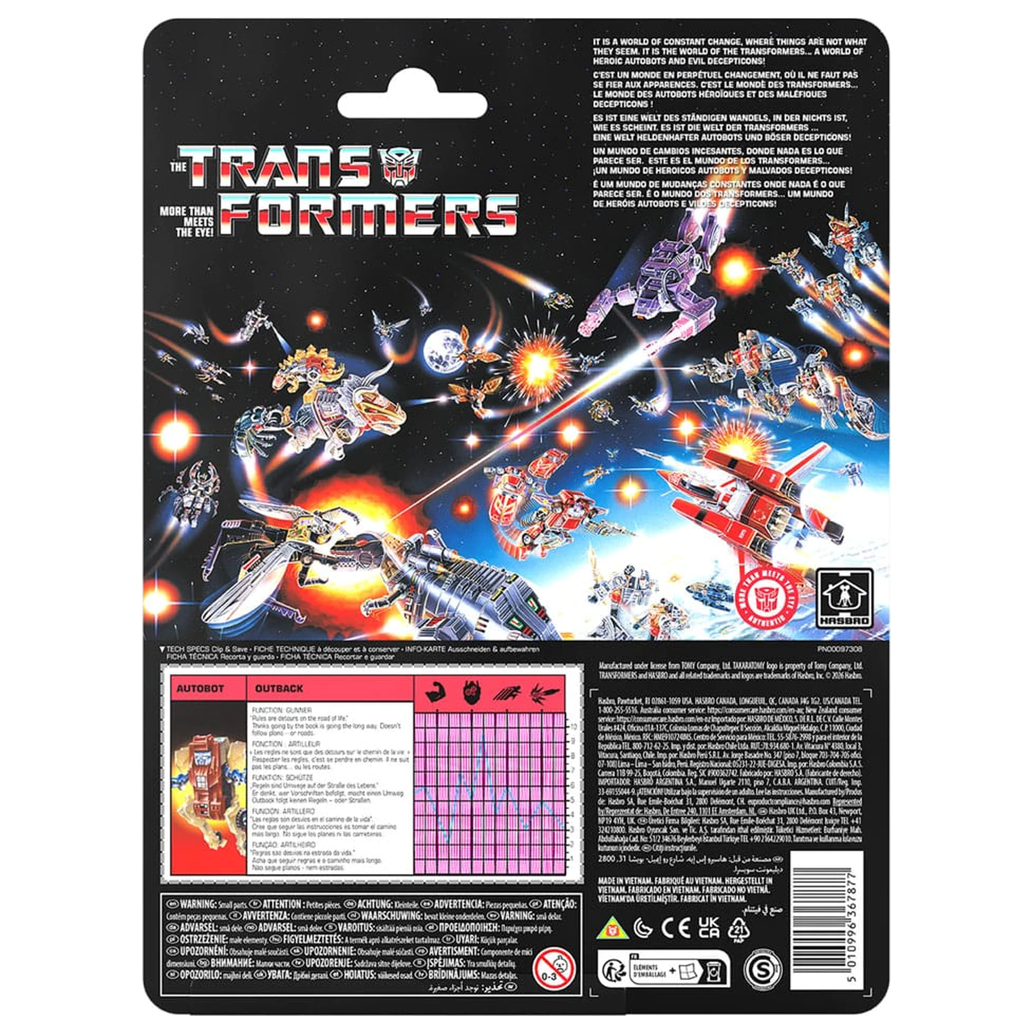 The Transformers Retro G1 Akcijska figura Autobot Outback 13 cm fotografija proizvoda