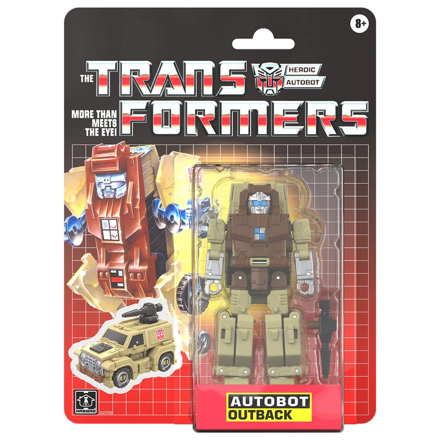 The Transformers Retro G1 Akcijska figura Autobot Outback 13 cm fotografija proizvoda
