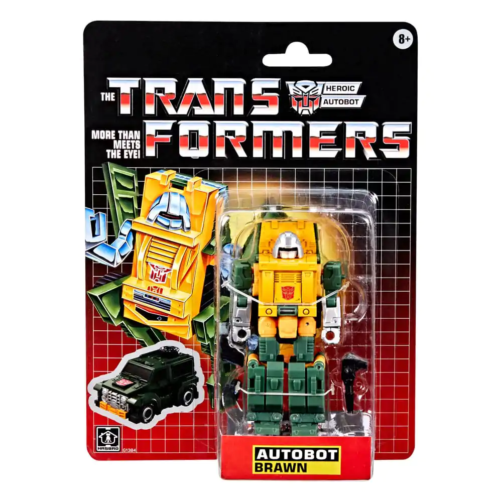 The Transformers Retro G1 akcijska figura Autobot Brawn 13 cm fotografija proizvoda