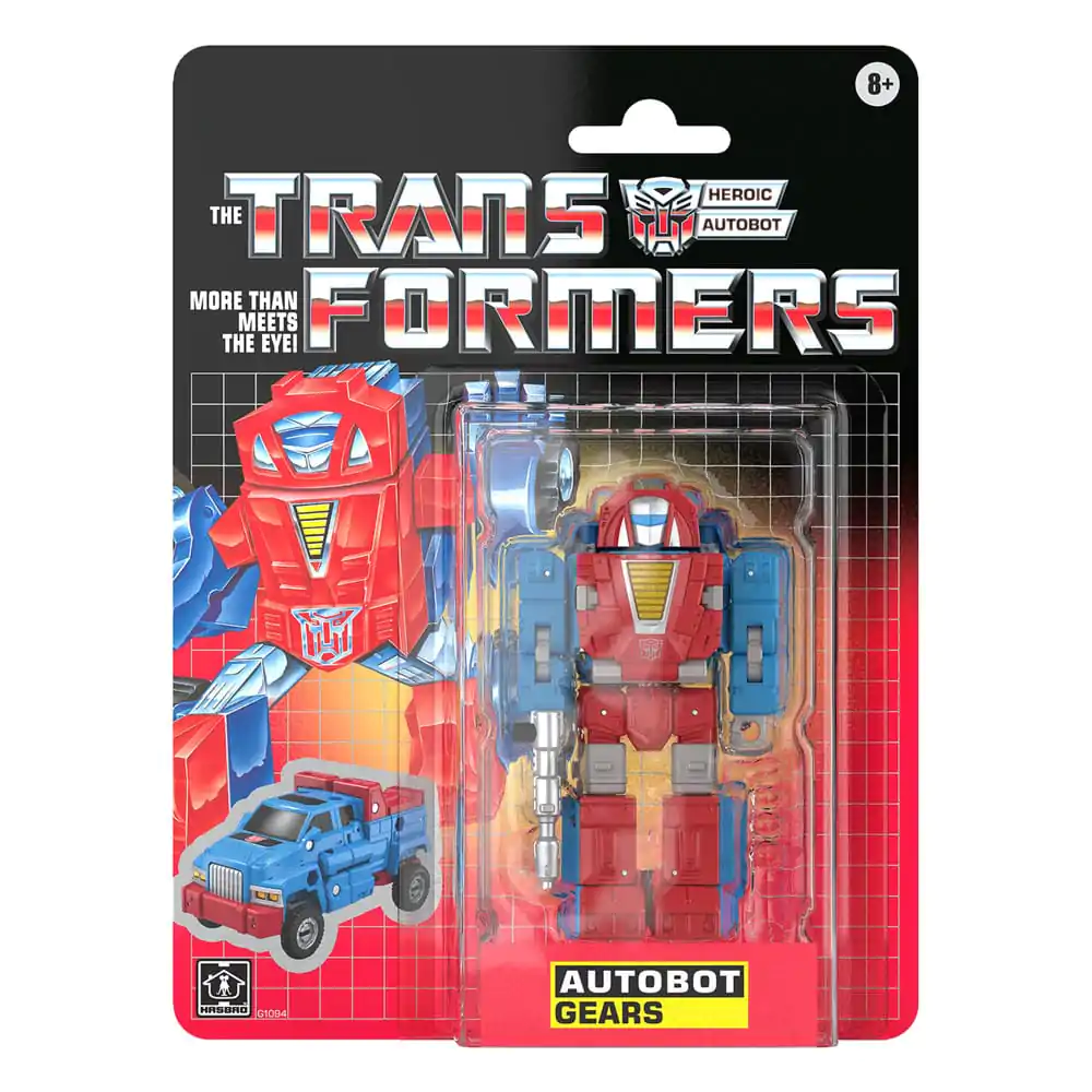 The Transformers Retro G1 akcijska figura Autobot Gears 12 cm fotografija proizvoda