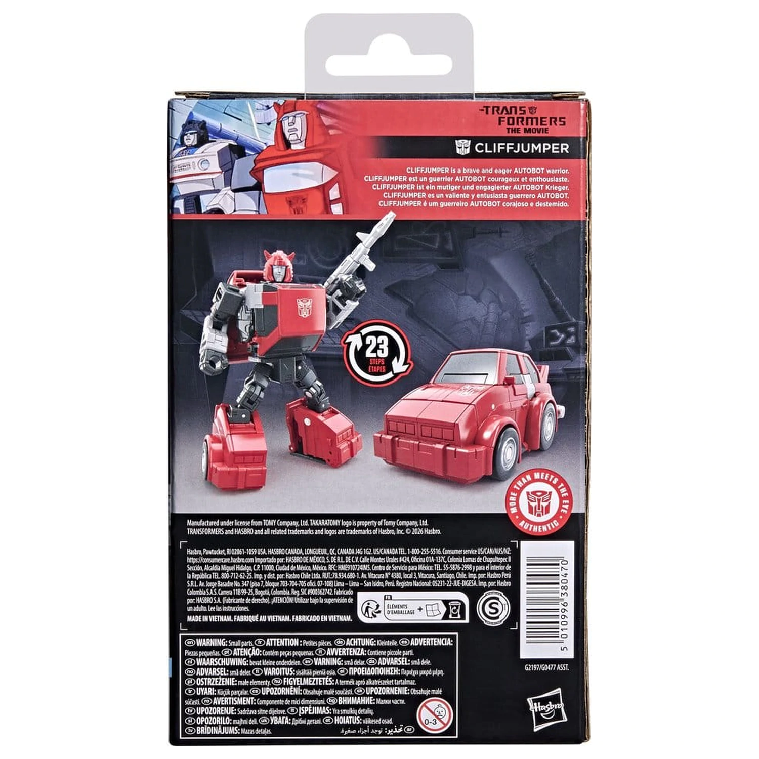 The Transformers: The Movie Studio Series Deluxe Class akcijska figura Cliffjumper 10 cm fotografija proizvoda