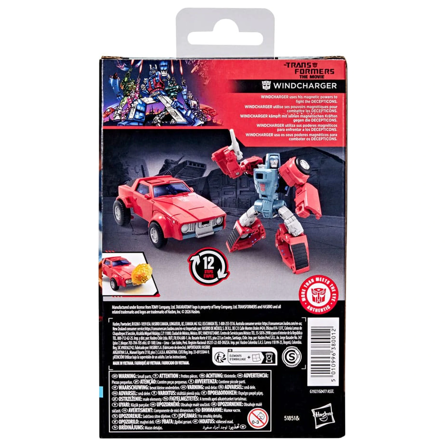 The Transformers: The Movie Studio Series Deluxe klasa akcijska figura Windcharger 11 cm fotografija proizvoda