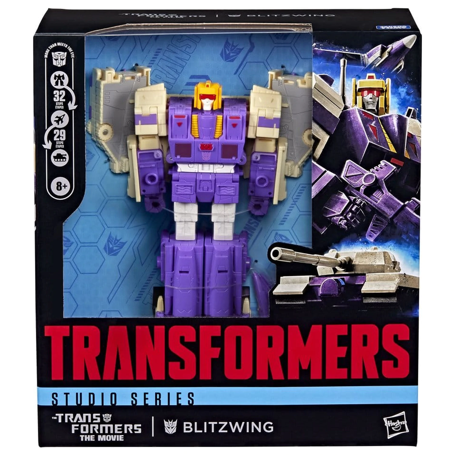 The Transformers: The Movie Studio Series Leader Class akcijska figura Blitzwing 18 cm fotografija proizvoda