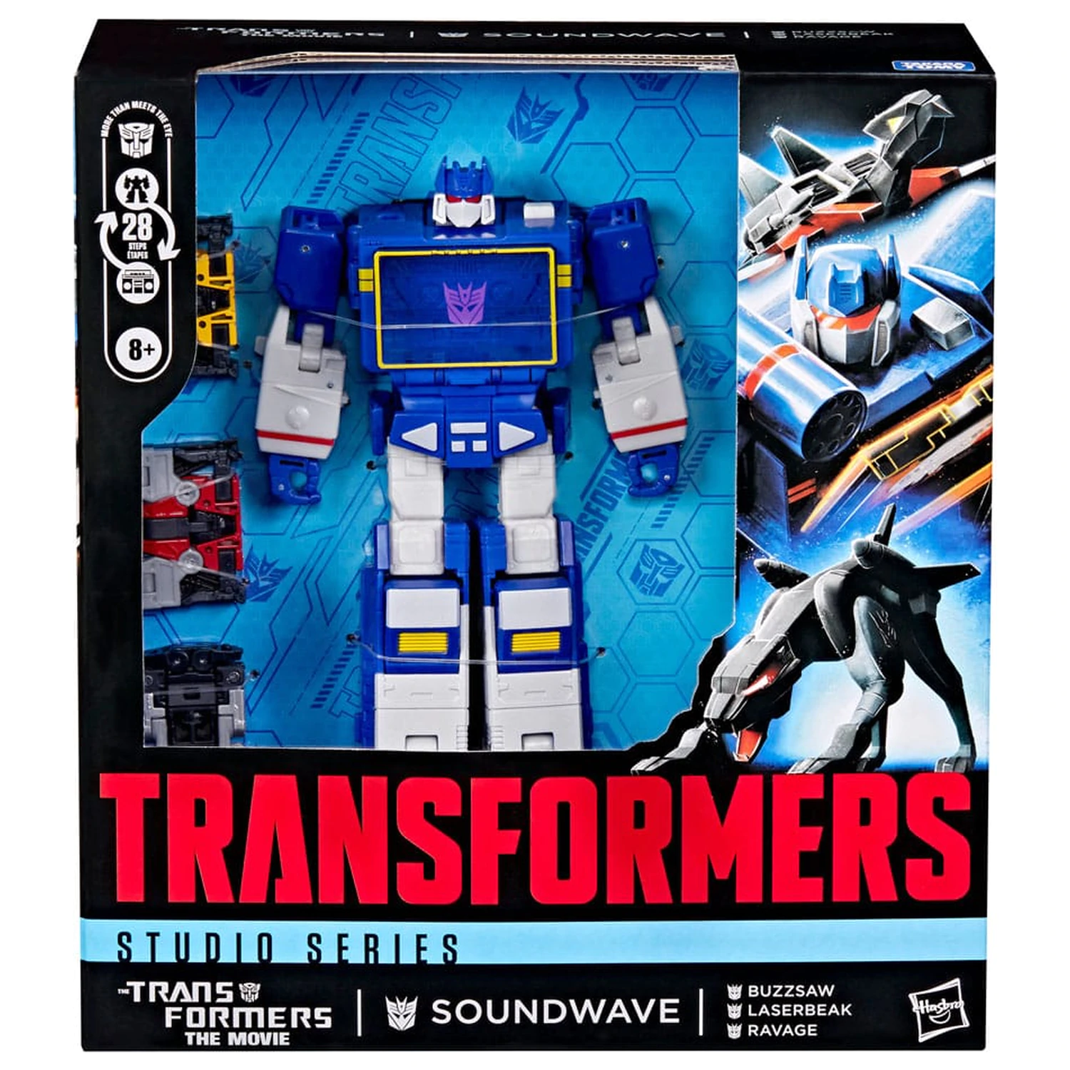 The Transformers: The Movie Studio Series Leader Class akcijska figura Soundwave 22 cm fotografija proizvoda