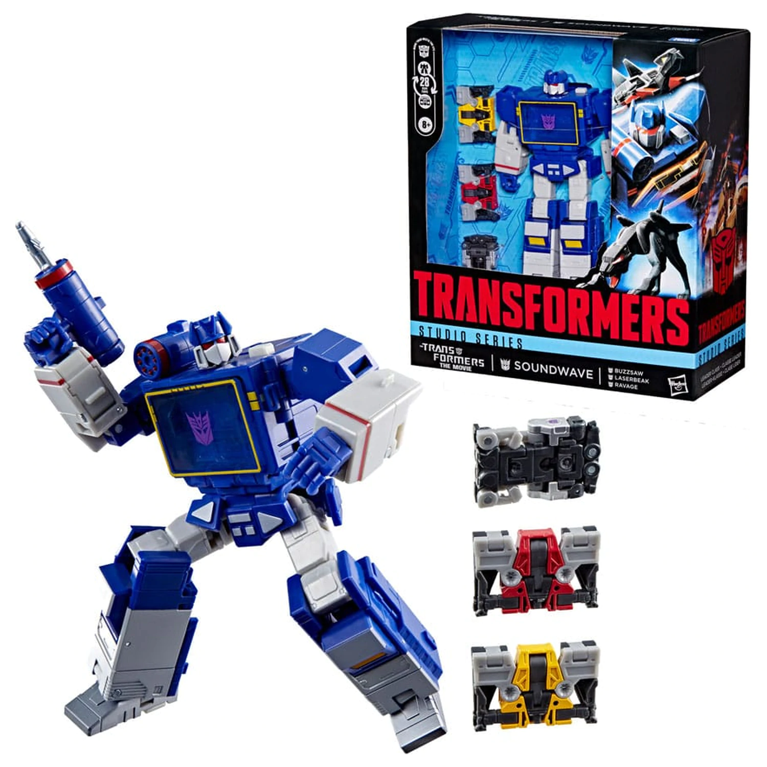 The Transformers: The Movie Studio Series Leader Class akcijska figura Soundwave 22 cm fotografija proizvoda