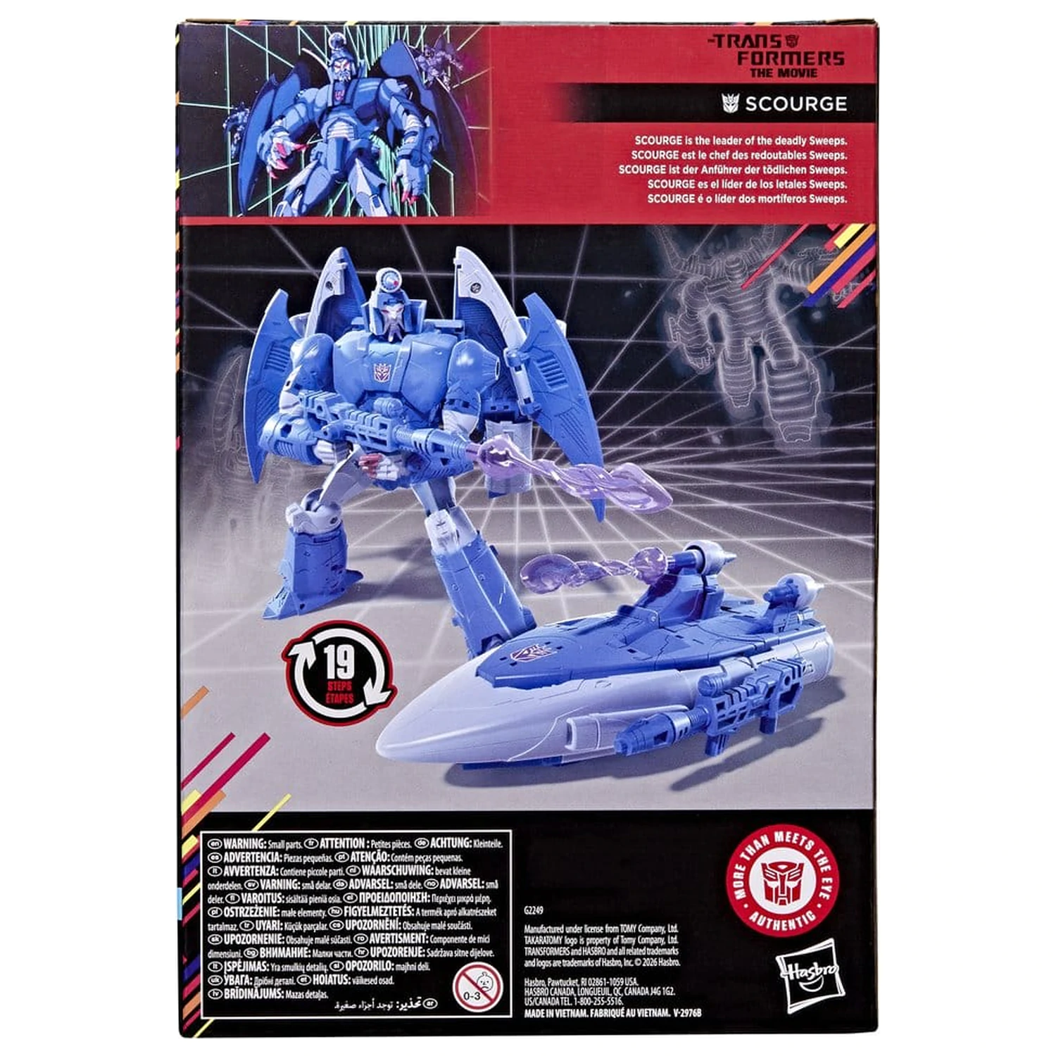 The Transformers: The Movie Studio Series Voyager Class akcijaska figura MTMTE Collection: Scourge 17 cm fotografija proizvoda