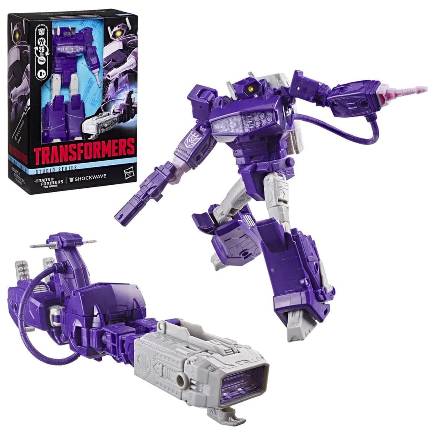 The Transformers: The Movie Studio Series Voyager Class akcijska figura Shockwave 17 cm fotografija proizvoda