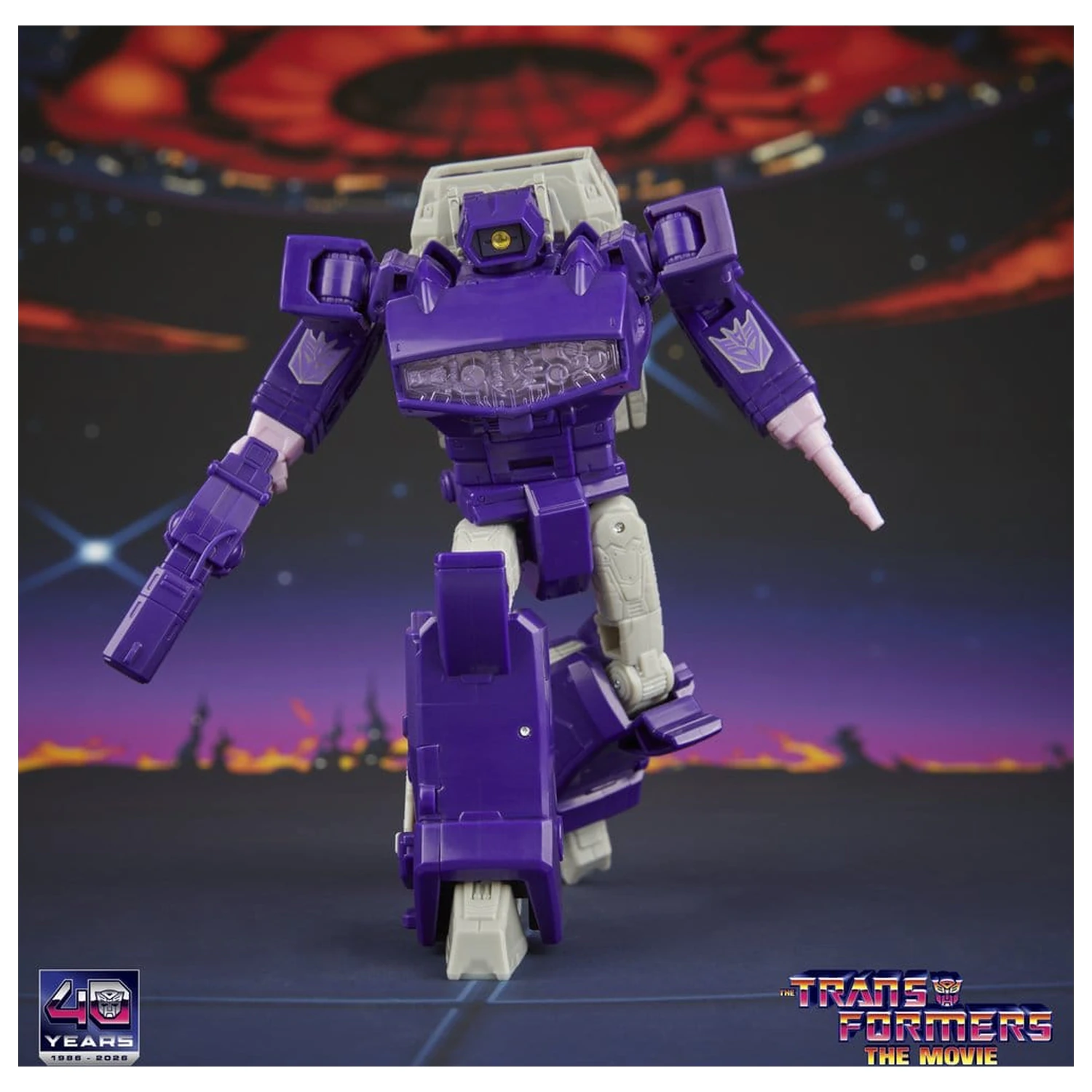 The Transformers: The Movie Studio Series Voyager Class akcijska figura Shockwave 17 cm fotografija proizvoda