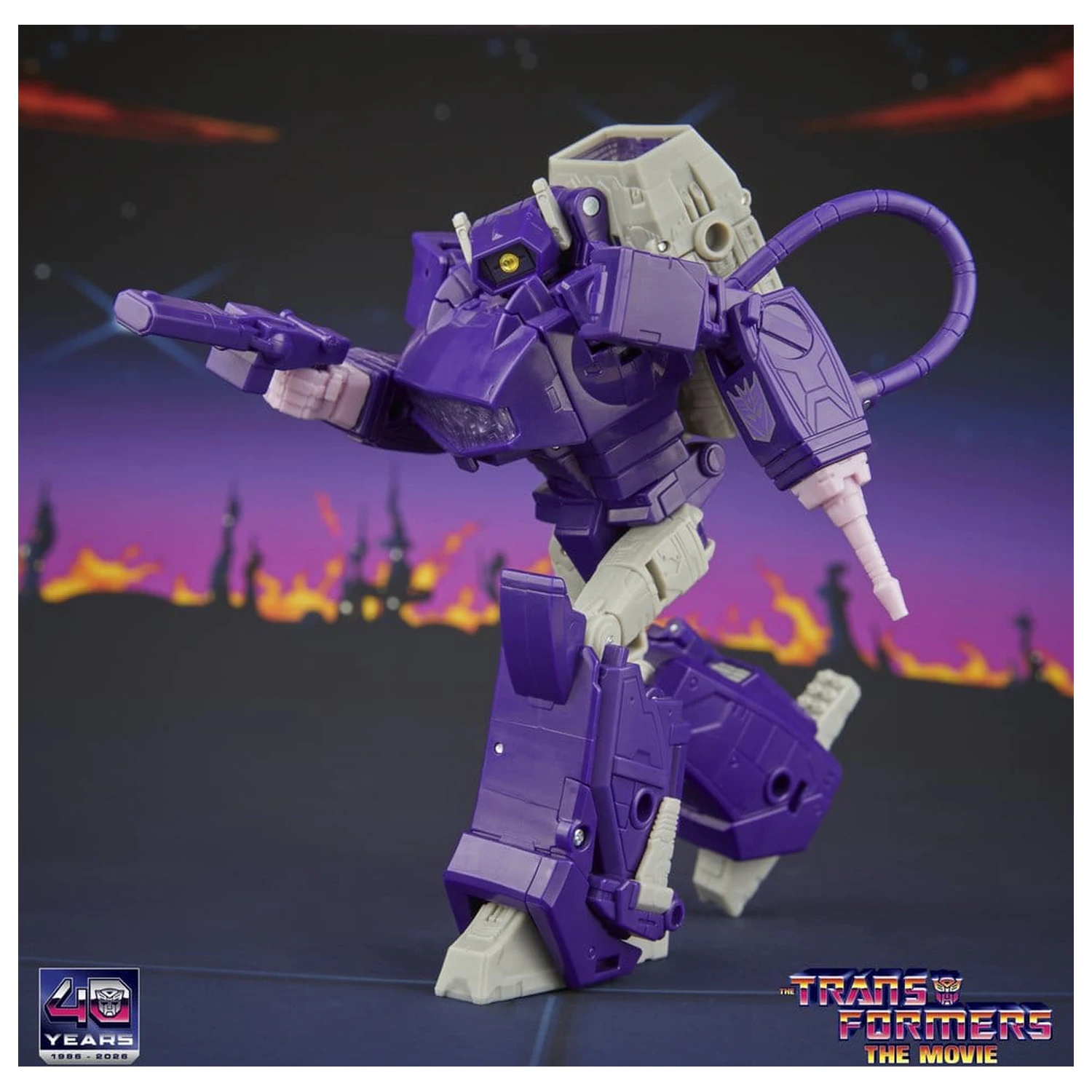 The Transformers: The Movie Studio Series Voyager Class akcijska figura Shockwave 17 cm fotografija proizvoda