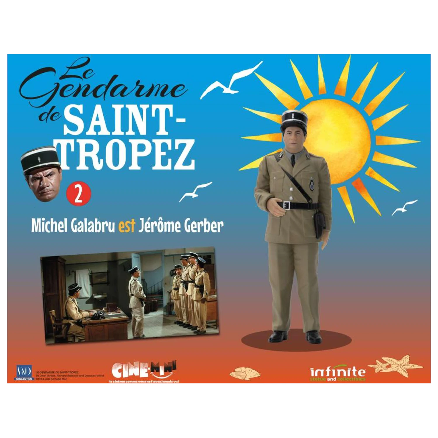 The Troops of St. Tropez Jérôme Gerber figura 10cm fotografija proizvoda