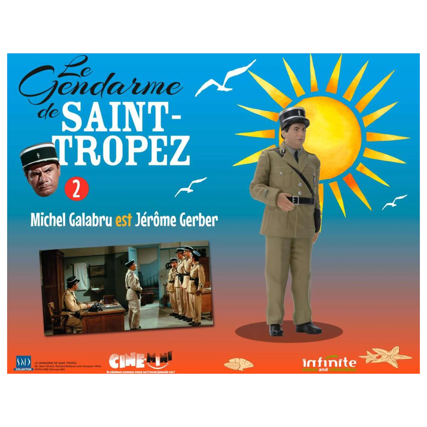 The Troops of St. Tropez Jérôme Gerber figura 10cm fotografija proizvoda