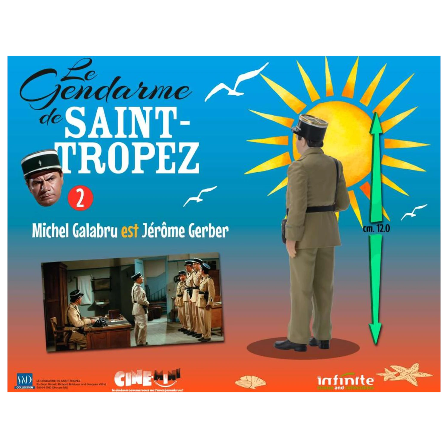 The Troops of St. Tropez Jérôme Gerber figura 10cm fotografija proizvoda