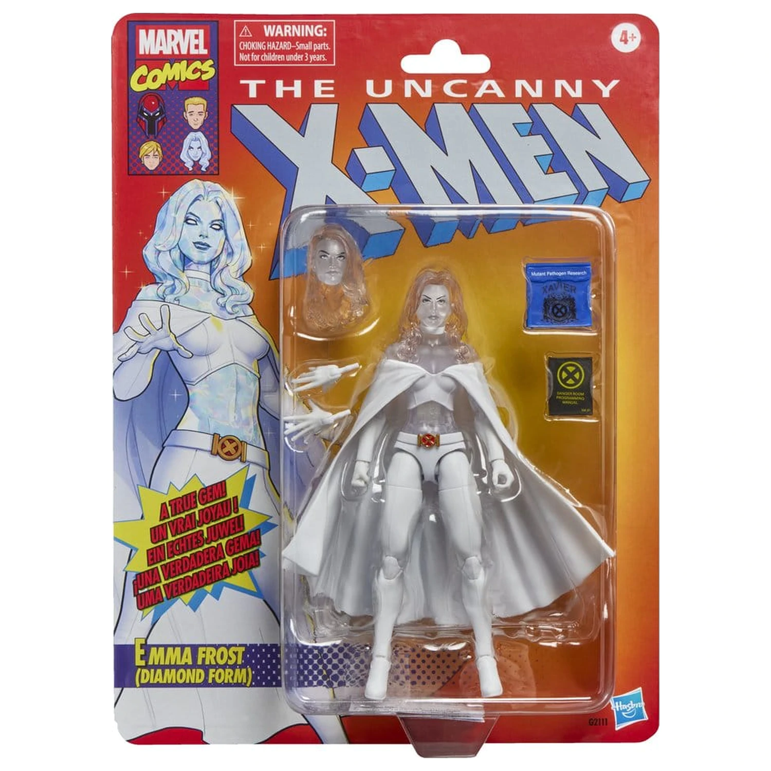 The Uncanny X-Men Marvel Legends figura Emma Frost (Diamond Form) 15 cm fotografija proizvoda