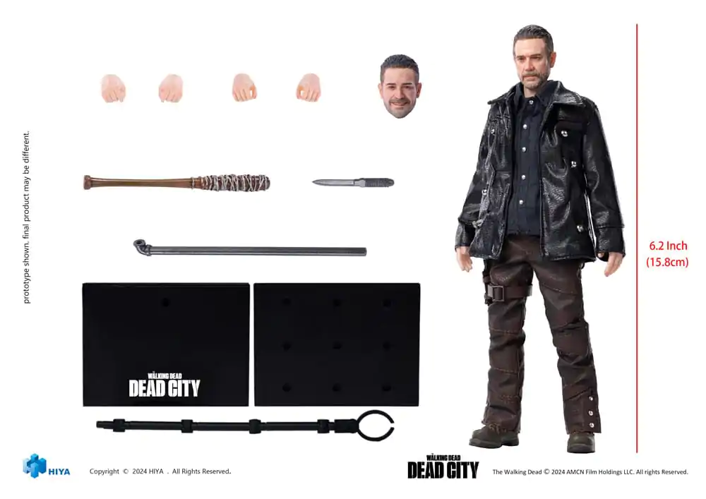 The Walking Dead: Dead City Exquisite Super Series akcijska figura 1/12 Negan 16 cm fotografija proizvoda