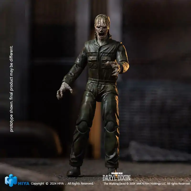 The Walking Dead Exquisite Mini akcijska figura 1/18 Daryl Dixon Dark Eyes Walker 11 cm fotografija proizvoda