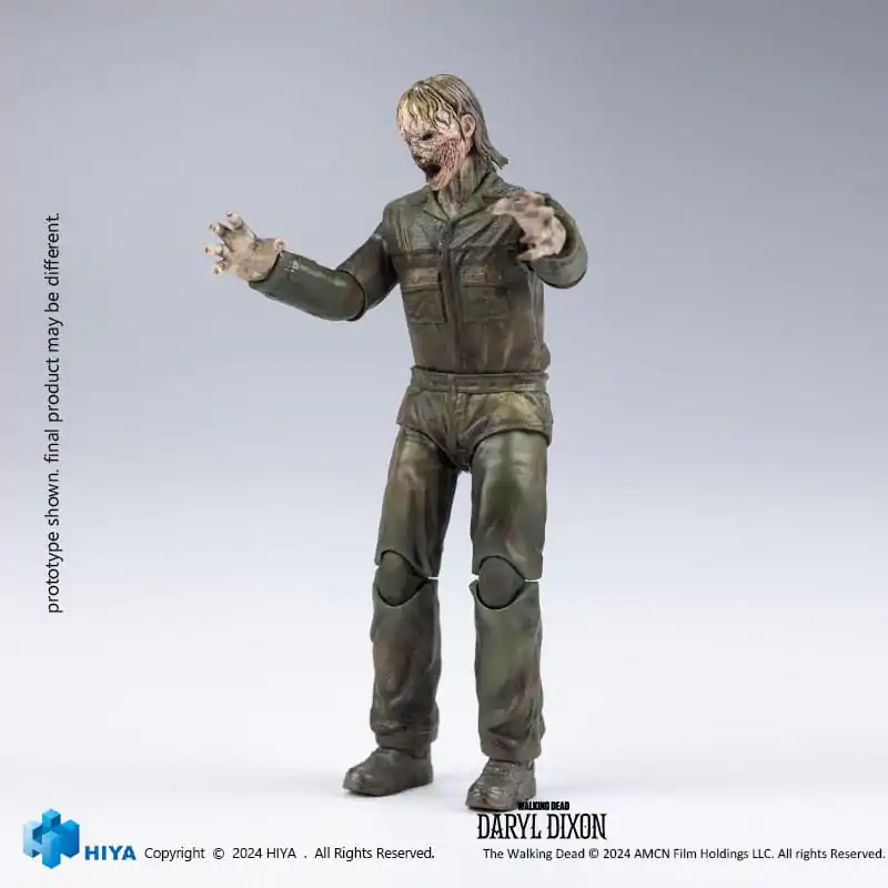 The Walking Dead Exquisite Mini akcijska figura 1/18 Daryl Dixon Dark Eyes Walker 11 cm fotografija proizvoda