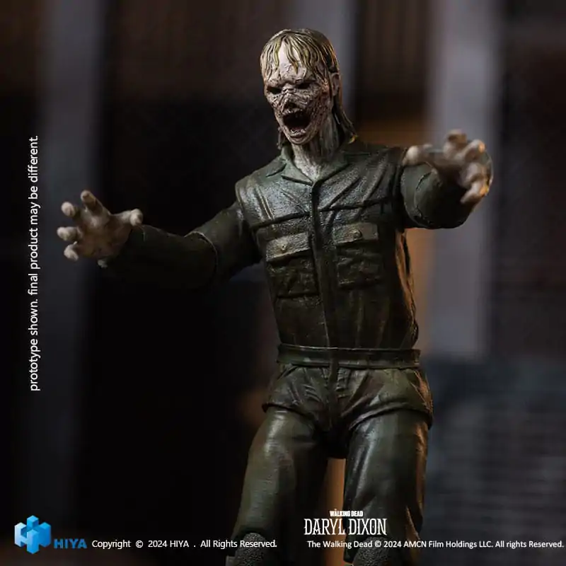 The Walking Dead Exquisite Mini akcijska figura 1/18 Daryl Dixon Dark Eyes Walker 11 cm fotografija proizvoda