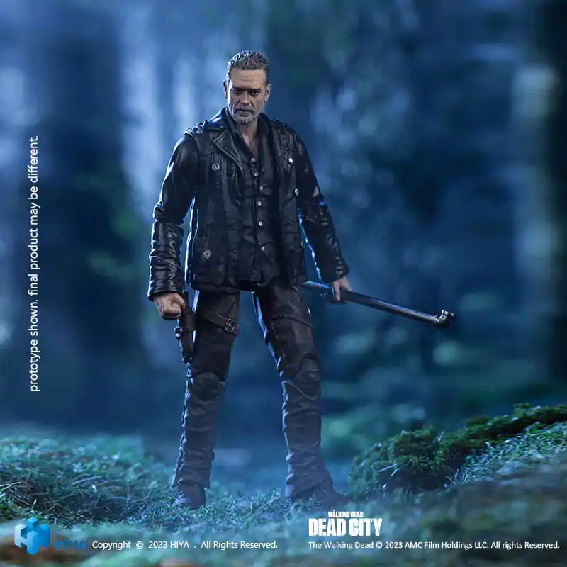 The Walking Dead Exquisite Mini akcijska figura 1/18 Dead City Negan 11 cm fotografija proizvoda