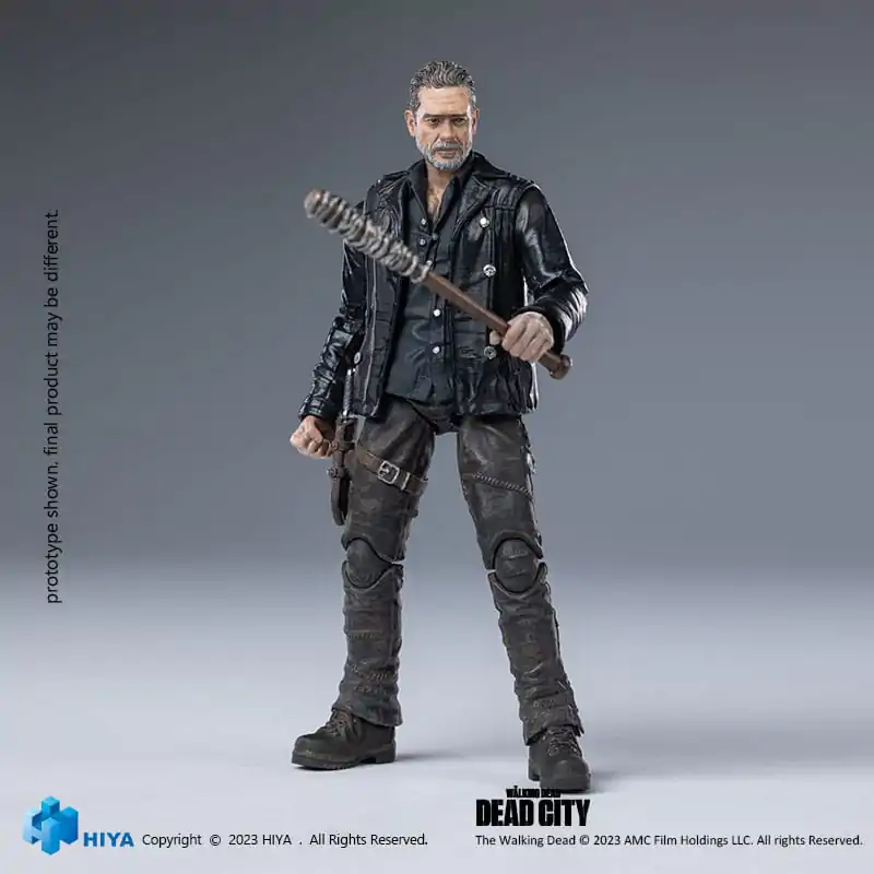 The Walking Dead Exquisite Mini akcijska figura 1/18 Dead City Negan 11 cm fotografija proizvoda