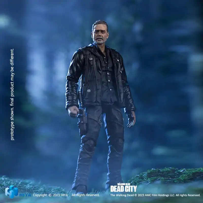 The Walking Dead Exquisite Mini akcijska figura 1/18 Dead City Negan 11 cm fotografija proizvoda