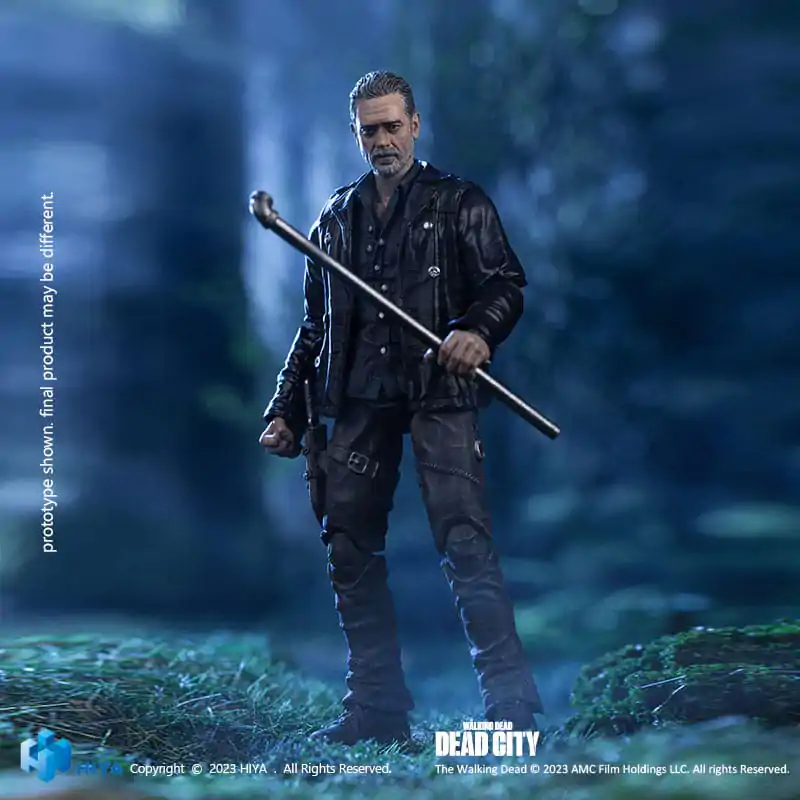 The Walking Dead Exquisite Mini akcijska figura 1/18 Dead City Negan 11 cm fotografija proizvoda